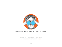 Tablet Screenshot of designresearchcollective.com